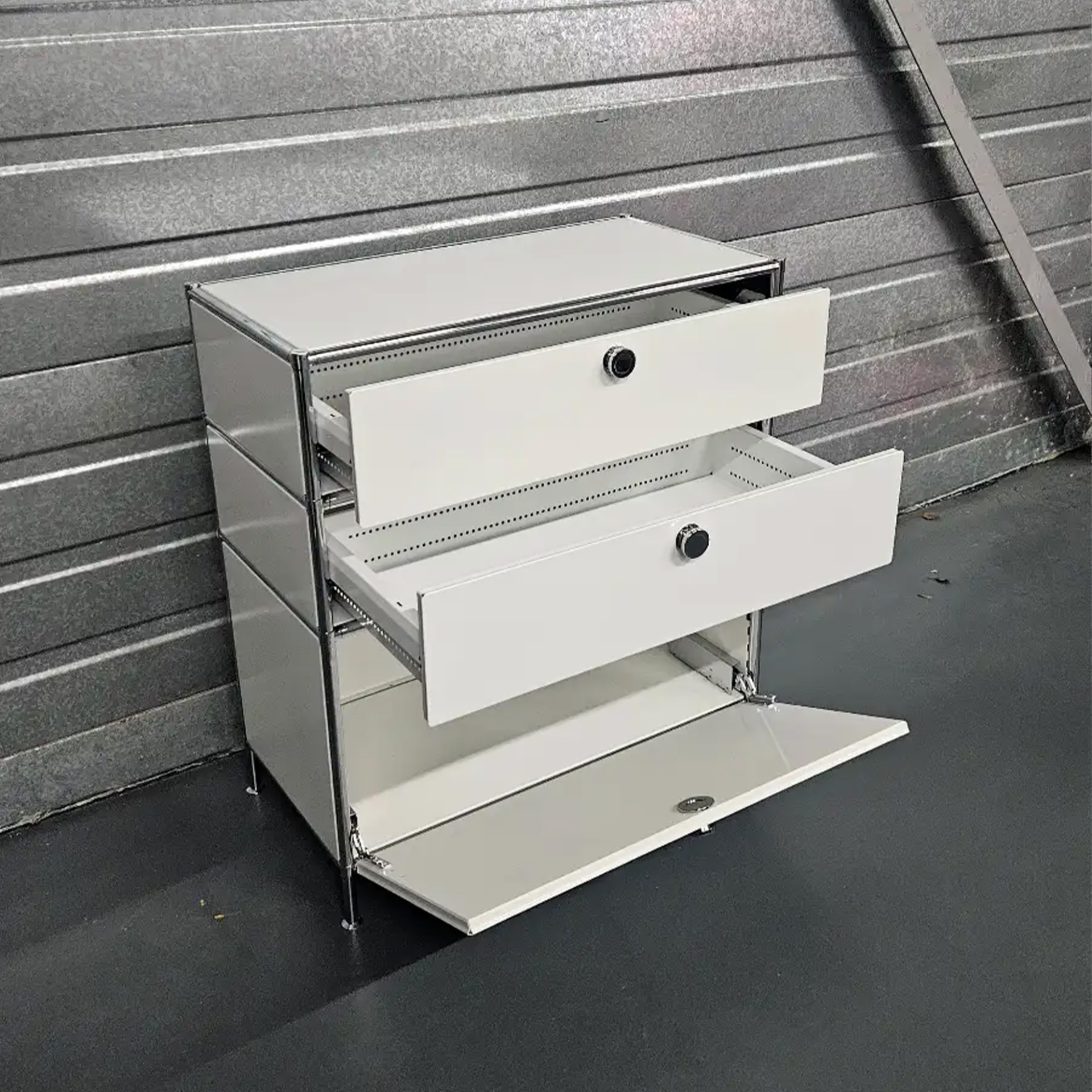 Buffet avec porte abattante et tiroirs OUTLET